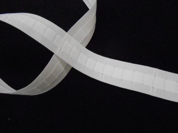 Pleat ribbon with pouches / pleats of 8 or 10 (P27 / P35 / P27 LR))