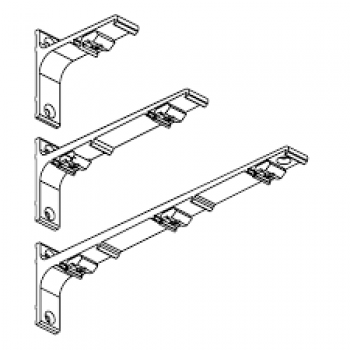 Wall support for DS rail