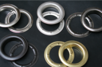 Zeilringen : ring + tegenplaat  Binnen diameter 40mm