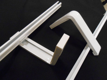 Wall support for I-rail