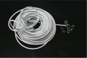 Coiled wire - plastic covered (Box 30m)