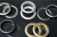 Zeilringen : ring + tegenplaat  Binnen diameter 25mm