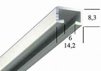 U-Rail in aluminium